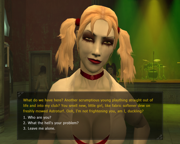 Jeanette Voerman from Vampire: The Masquerade: Bloodlines.